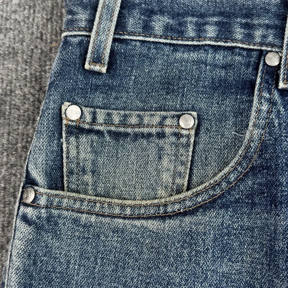 Vintage 2000 Levi's SilverTab Baggy Jeans Mens 42x34 Blue Denim Y2K Wide Leg